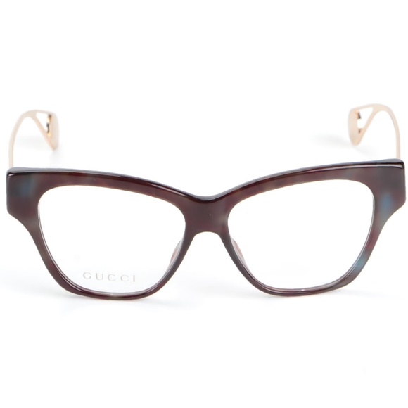 New Gucci GG04380 Browline Eyeglasses with Case and Slip Case - Picture 2 of 5